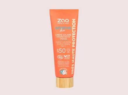 ZAO Intuitive Skin Crème Solaire Hydratante Visage SPF50