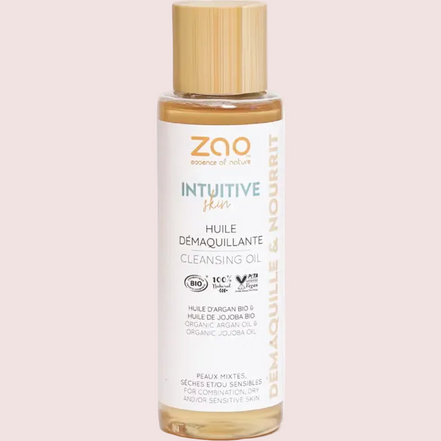 Zao Organic Skin Intuitive Cleansing Oil – Βιολογικό Καθαριστικό λάδι για ξηρή, ευαίσθητη & μικτή επιδερμίδα100 ml