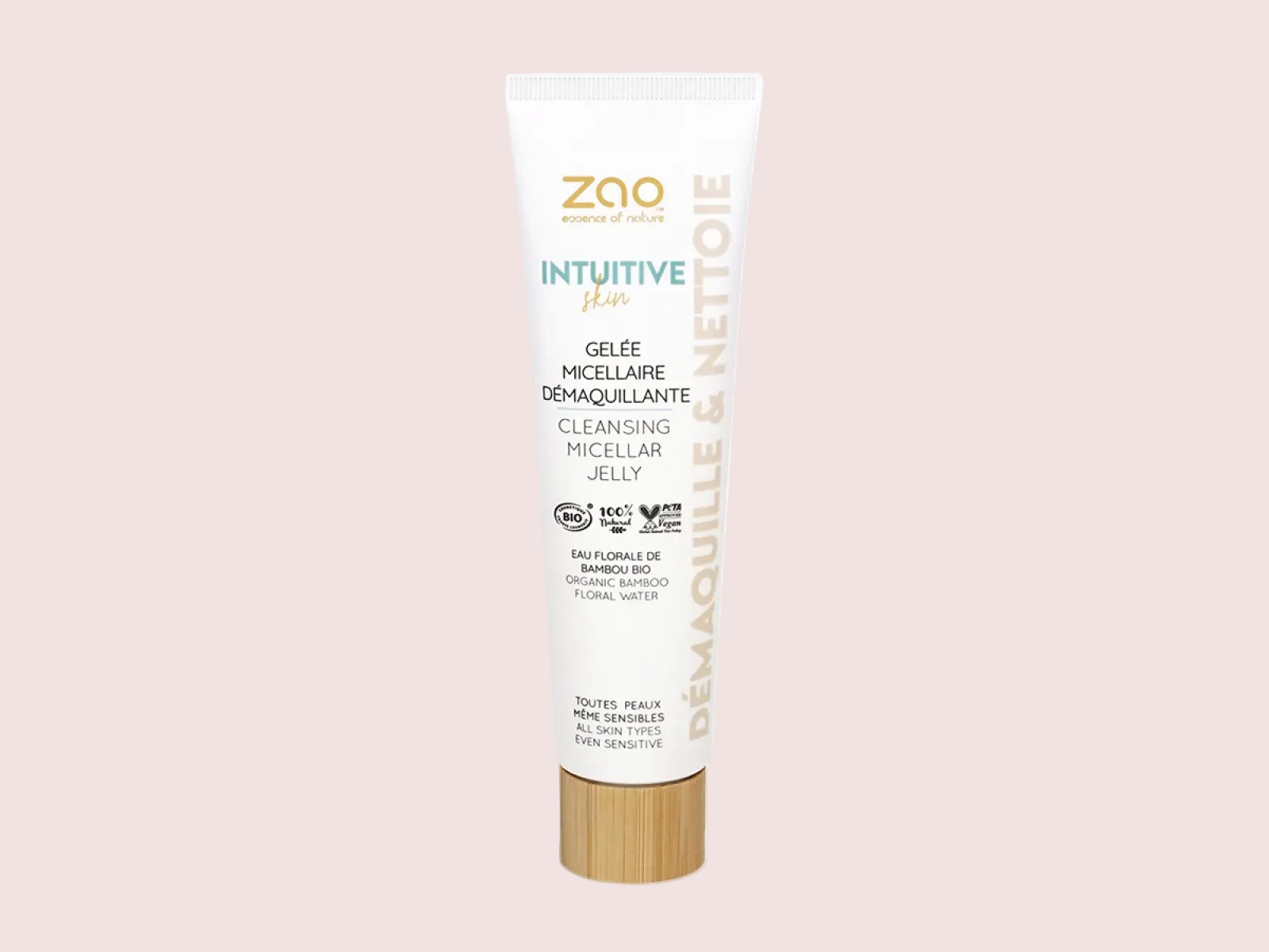 Zao Organic Skin Intuitive Cleansing Micellar Jelly - Βιολογικό Καθαριστικό gel προσώπου, για όλους τους τύπους δέρματος