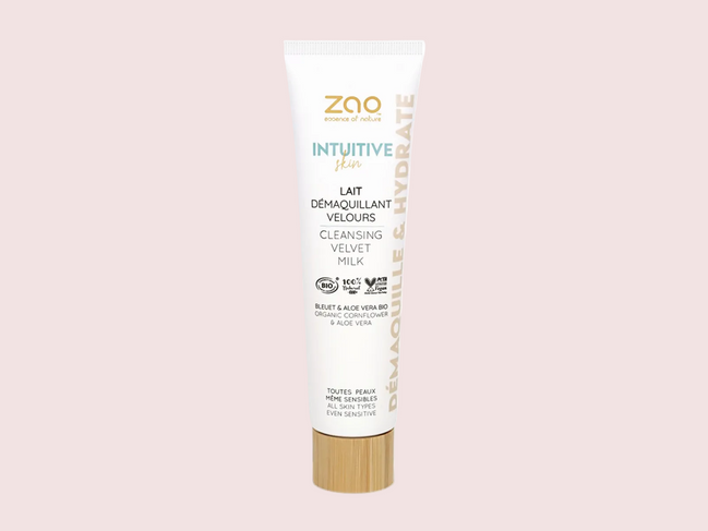 Zao Organic Skin Intuitive Cleansing Velvet Milk – Βιολογικό Καθαριστικό γαλάκτωμα για όλους τους τύπους δέρματος