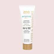 Zao Organic Skin Intuitive Gentle Scrub 2 in 1 – Βιολογικό Απαλό απολεπιστικό προσώπου 2 σε 1, για όλους τους τύπους δέρματος