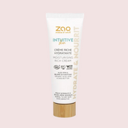 Zao Organic Skin Intuitive Moisturising Rich Cream – Βιολογική, Πλούσια ενυδατική κρέμα προσώπου για ξηρό & ευαίσθητο δέρμα 50 ml