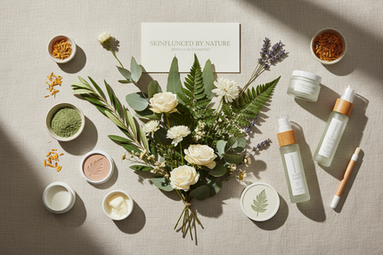 Skinfluenced by nature - Brand Mood Board